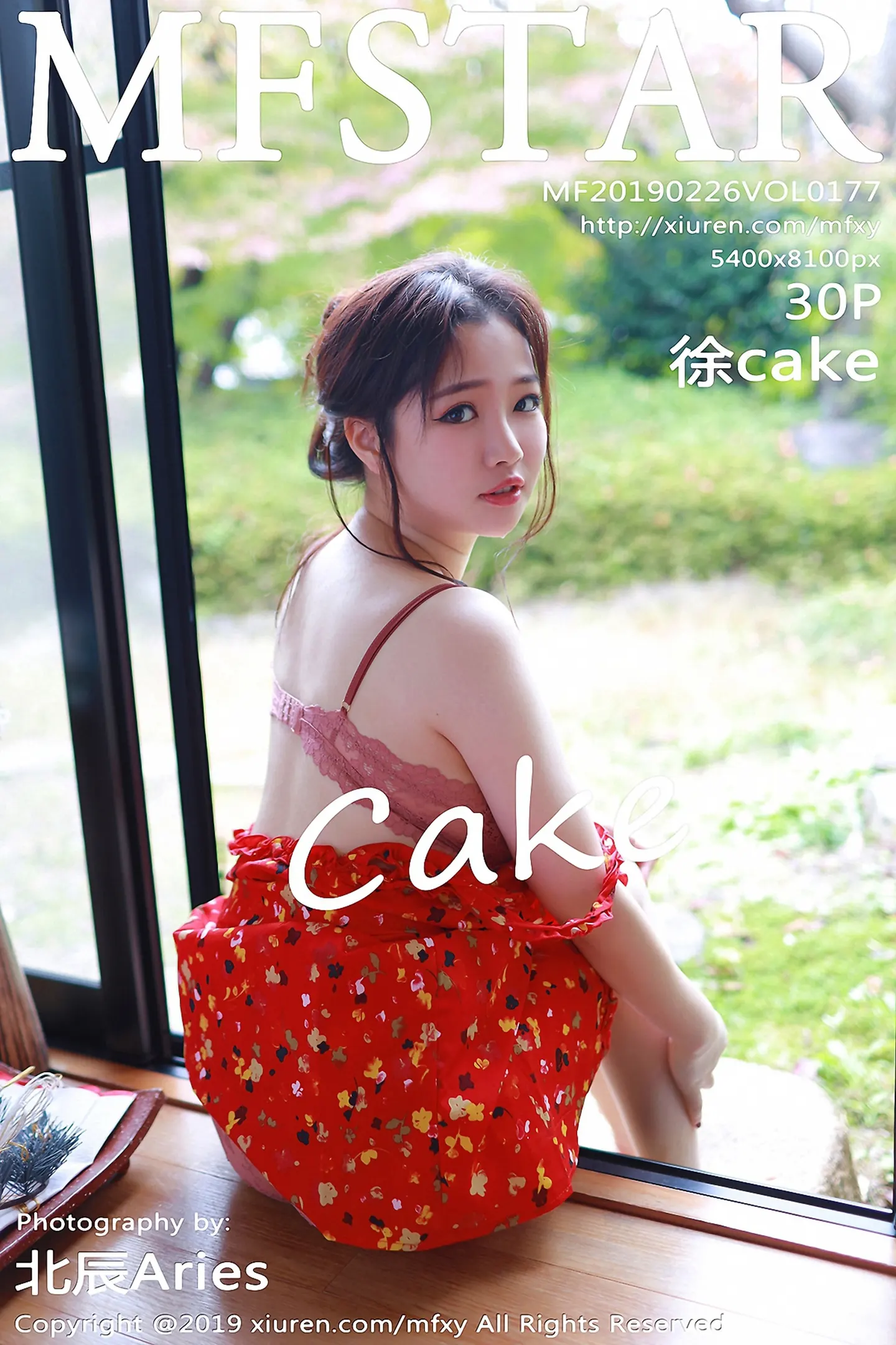 [MFStar模范学院]Vol.177_女神徐cake日本旅拍半脱露粉色蕾丝内衣秀豪乳诱惑写真30P-秀人网 - XiuRen.Pro